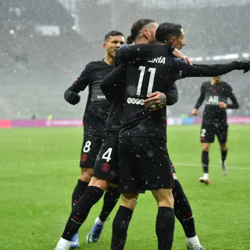 Gol de angel di maria ,