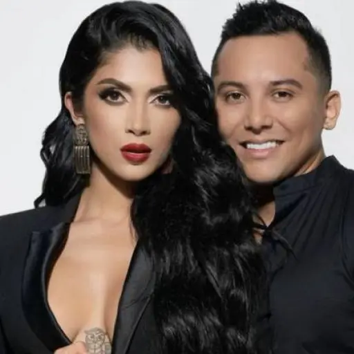 Kimberly Flores y Edwin Luna ,