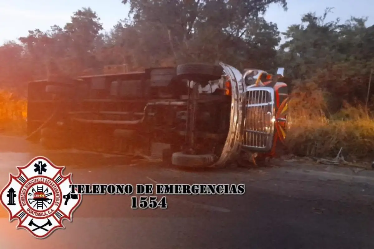 Foto: Bomberos Municipales Departamentales