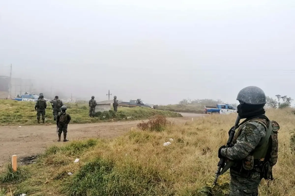 Personal del Ejército mantiene presencia en área limítrofe entre Nahualá y Santa Catarina Ixtahuacán, Sololá., ilustrativa de archivo: EU