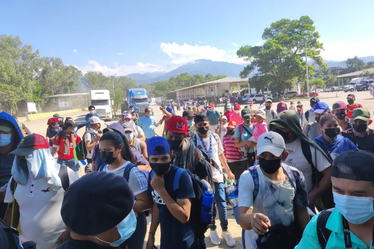 caravana de migrantes, 