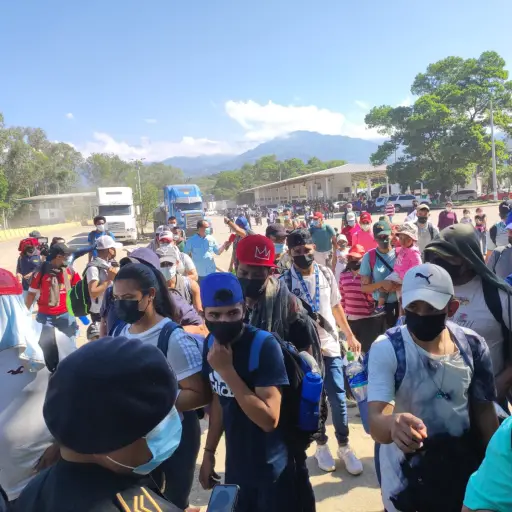 caravana de migrantes ,