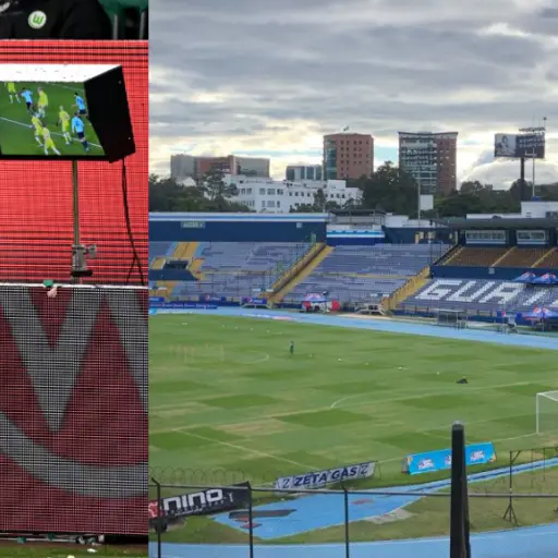 El VAR se utilizará por primera vez en el estadio Doroteo Guamuch Flores ,