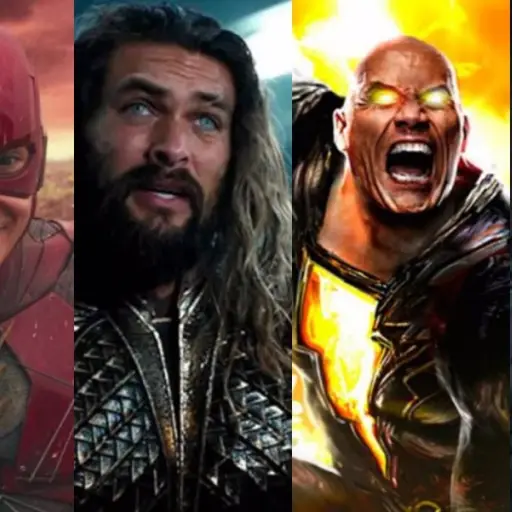 DC Comics Flash Black Adam Batman Aquaman ,