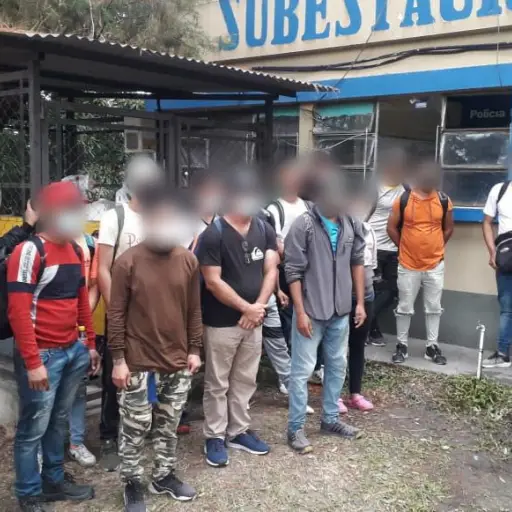 Foto: Migración de Guatemala. 