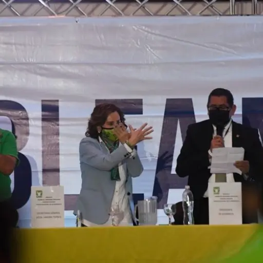 sandra torres elegida como secretaria general de la Unidad Nacional de la Esperanza UNE en asamble nacional 6 de febrero 2022 fotos omar solis publinews emisoras unidas (1) ,