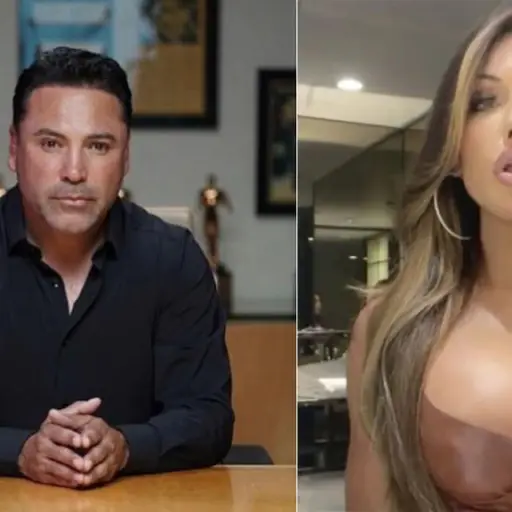 Óscar de la Hoya Holly Sonders ,