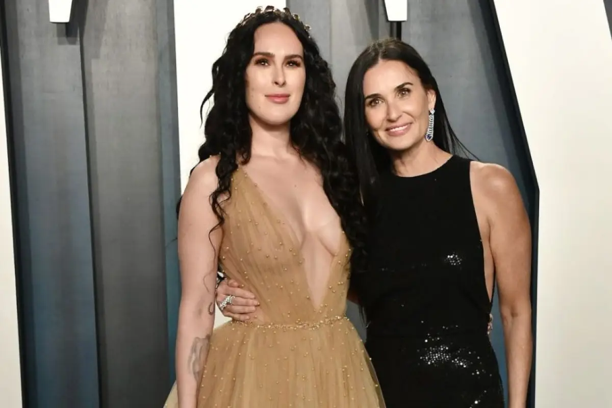 Rumer Willis hija de Demi Moore y Bruce Willis, 