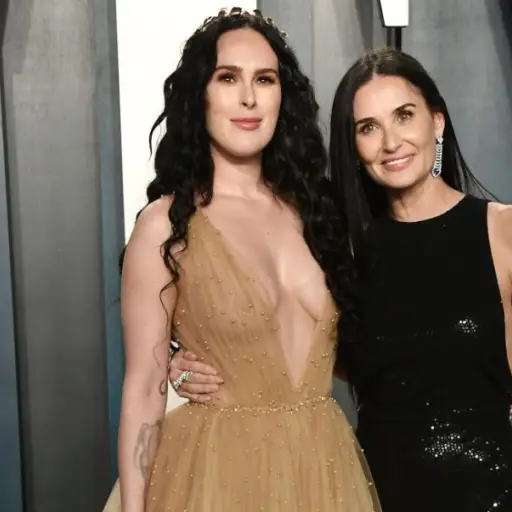 Rumer Willis hija de Demi Moore y Bruce Willis ,