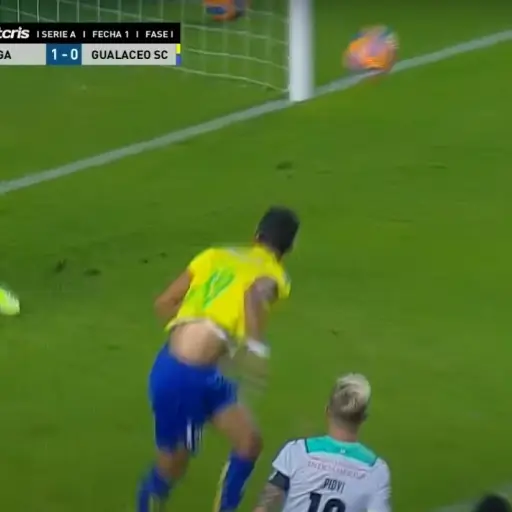 casi gol de gerardo gordillo ,