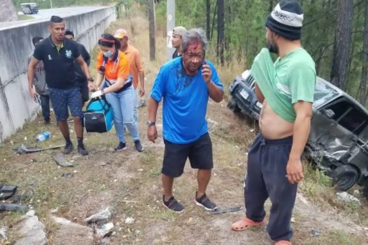 Ramón Maradiaga accidente, 