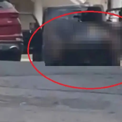 Imagen de video de Twitter. 