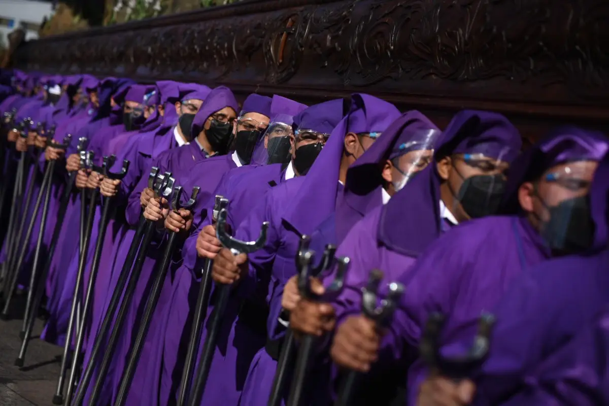 Cortejo procesional de Jesús de la Justicia. Foto: Edwin Bercián