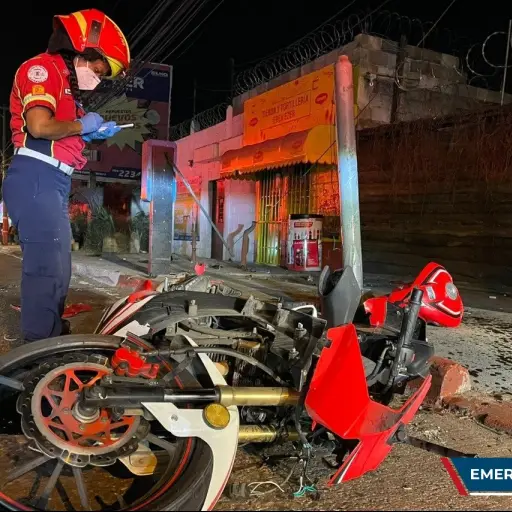 motoristas fallecidos por accidentes de transito marzo 2022 bomberos municipales ,