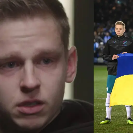 Oleksandr Zinchenko habla de ucrania ,