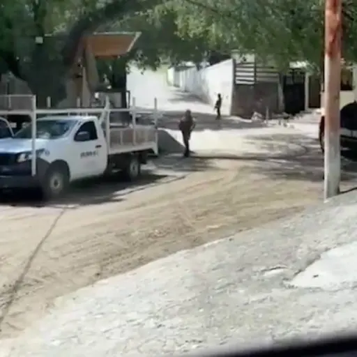 Captura de pantalla video de Twitter. 