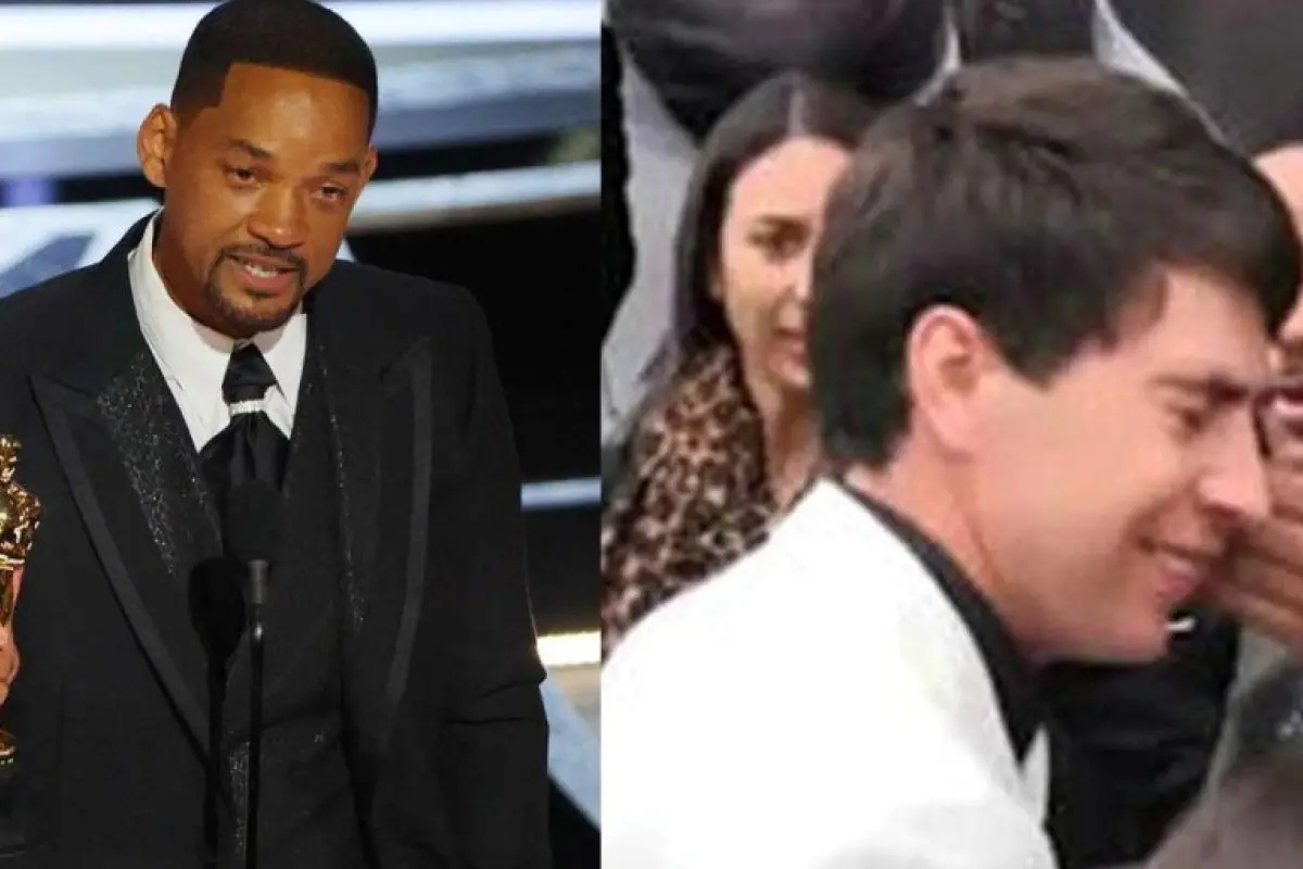 Will Smith cachetada periodista, 