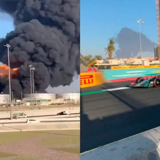 ataques en Arabia Saudita cerca del GP (1) ,