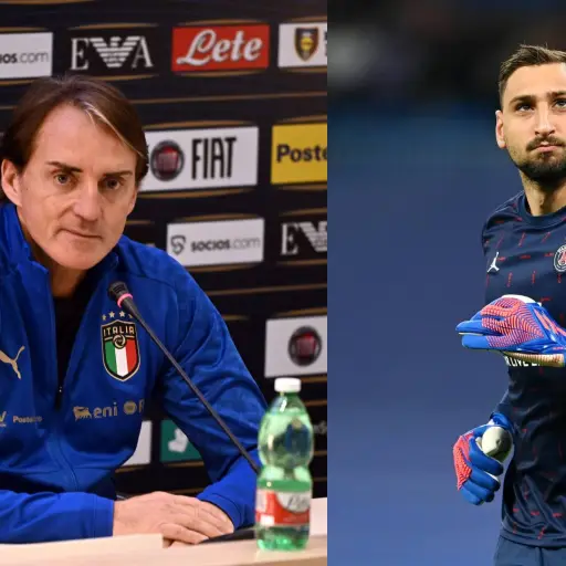 Mancini defiende a Donnarumma (1) ,