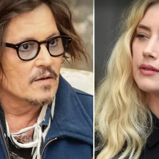 Johnny Depp y Amber Heard ,