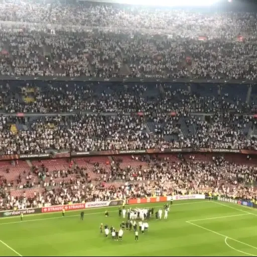 afición Eintracht ,