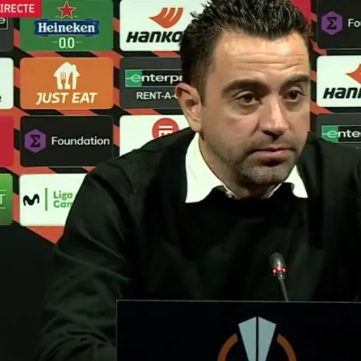 xavi tras eliminación del BArça ,