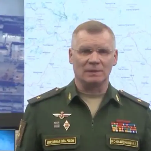 Igor Konashenkov, portavoz del Ministerio de Defensa de Rusia ,