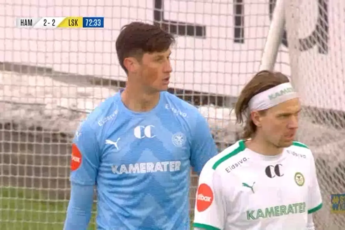 Debut de Nicholas Hagen en la Eliteserien de Noruega, 