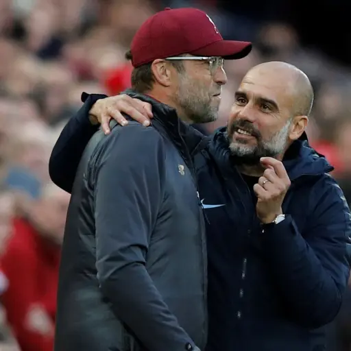 guardiola y klopp (2) ,