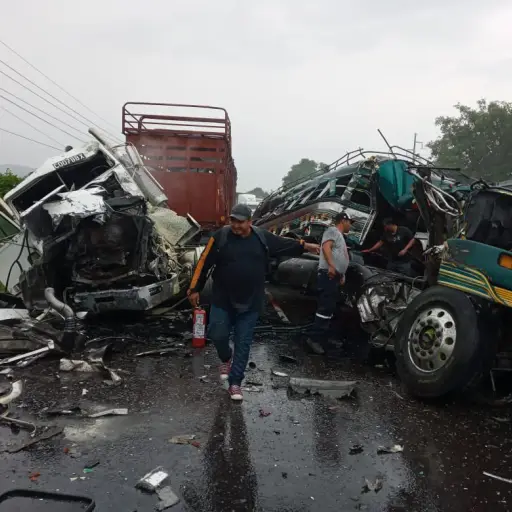 Foto: Bomberos Municipales Departamentales. 