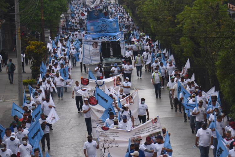 protesta 1 de mayo dia del trabajo 1-5-2022 fotos omar solis publinews emisoras unidas (5) | 