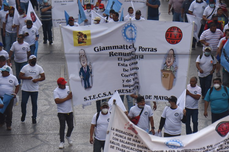 protesta 1 de mayo dia del trabajo 1-5-2022 fotos omar solis publinews emisoras unidas (6) | 