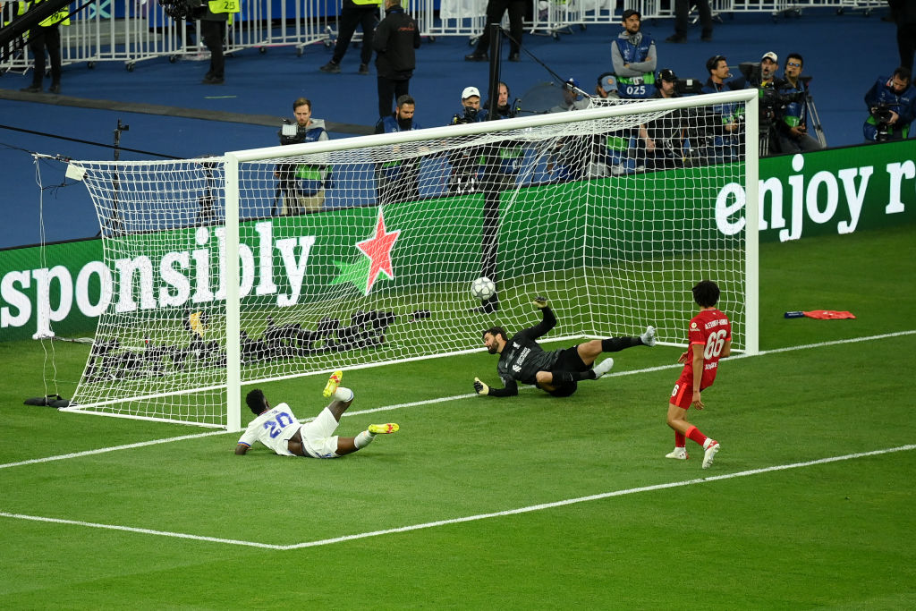 Anotación de Vinicius ante Liverpool | 