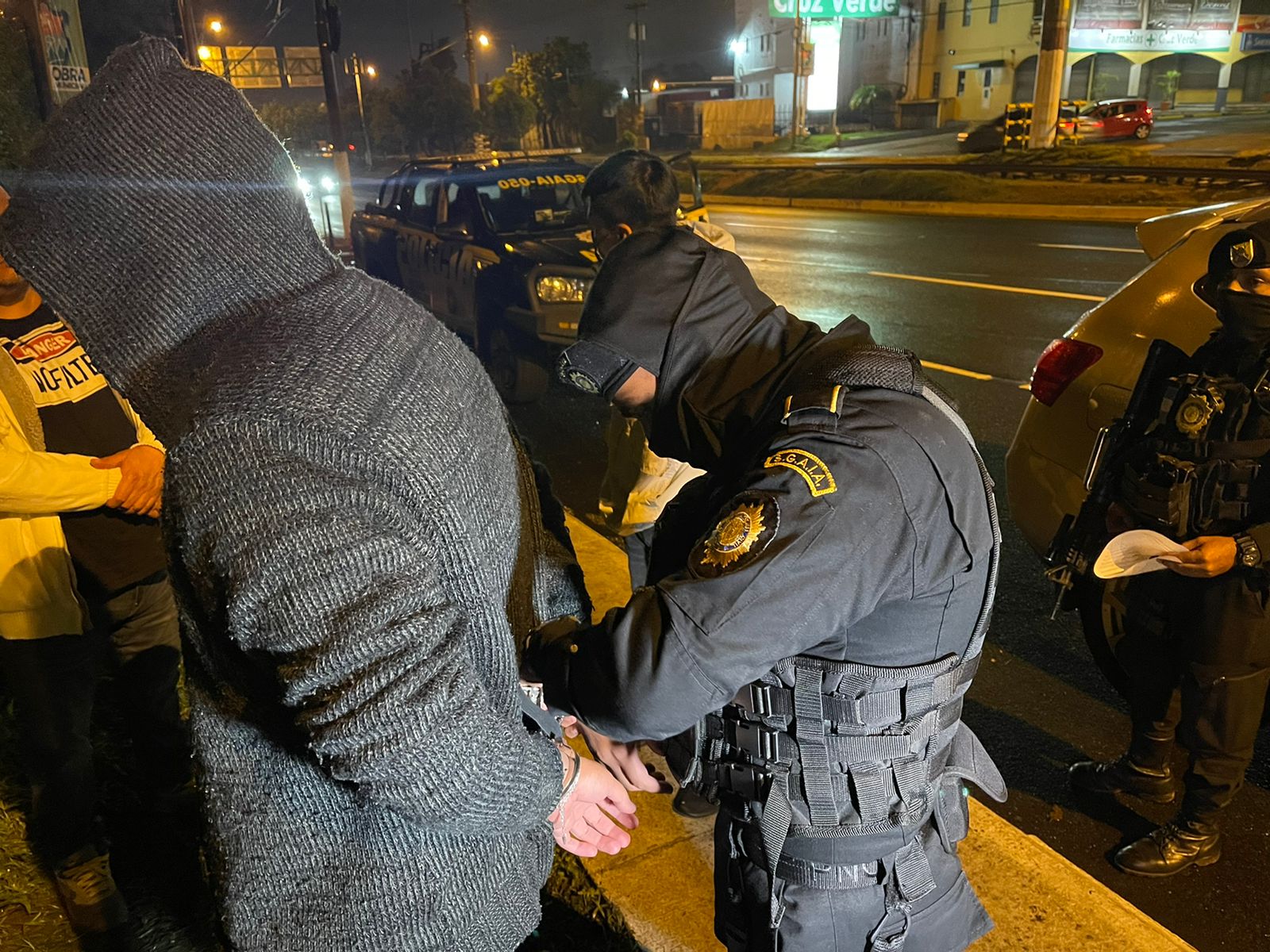 captura padre hijo por droga cocaína foto pnc 29-5-2022 | 