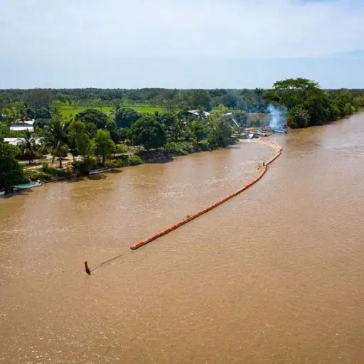 Imagen referencial del Río Motagua. Foto: MARN