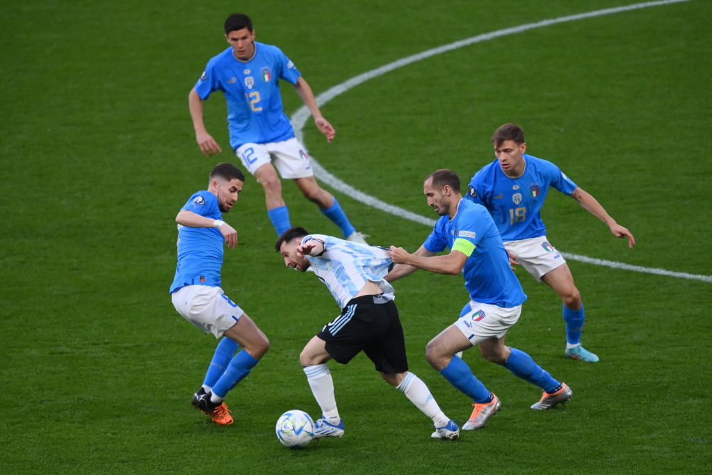 Partido entre Italia y Argentina | 