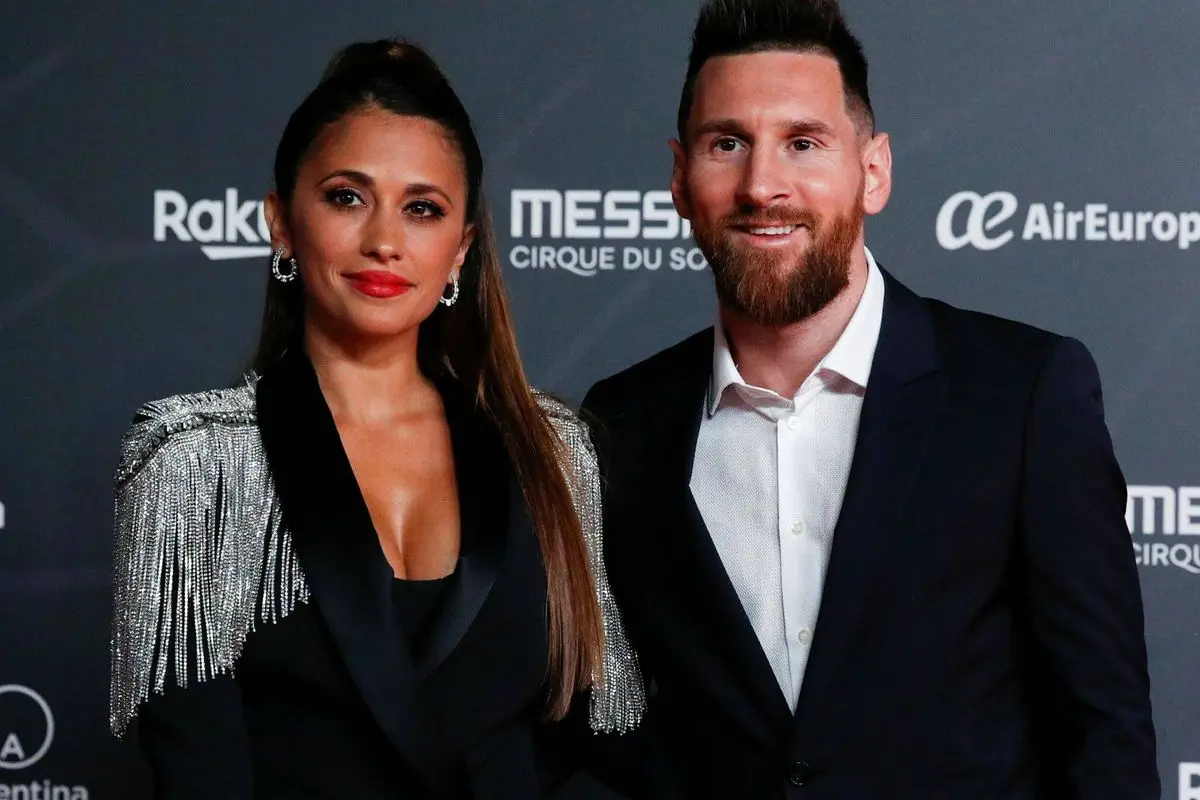 Messi y Antonela, 