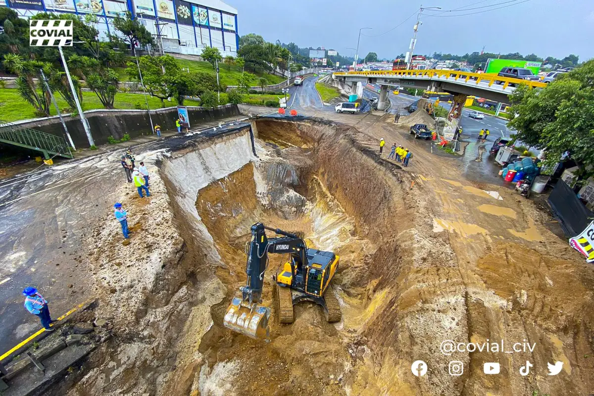 trabajos hundimiento villa nueva ruta al pacifico 26-6-2022, 