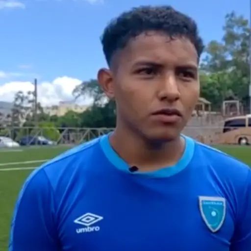 Anderson Villagrán, parte de la Selección Sub-20 de Guatemala ,