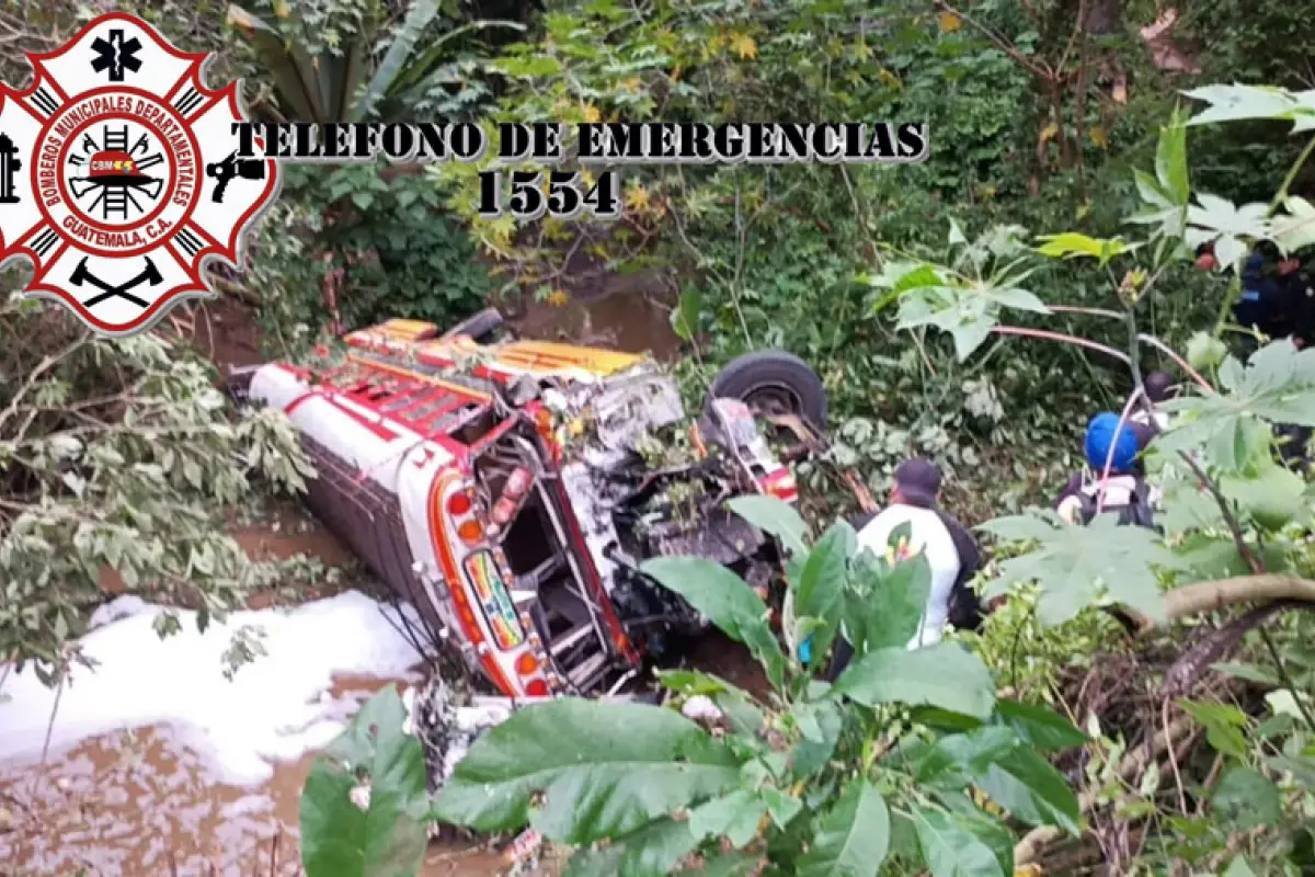 Foto: Bomberos Municipales Departamentales