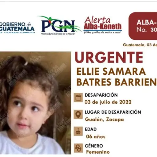 niña-desaparecida-gualan-emisoras-unidas ,