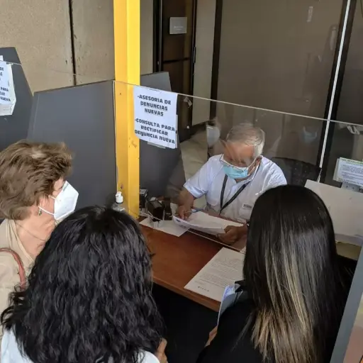 Los universitarios acusan a integrantes del CSJ. Foto: Cortesía