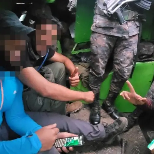 liberan a turistas en nahuala solola foto ejercito 31-7-2022 ,