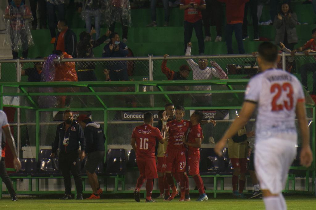 Celebración de Malacateco ante Sporting San Miguelito | 