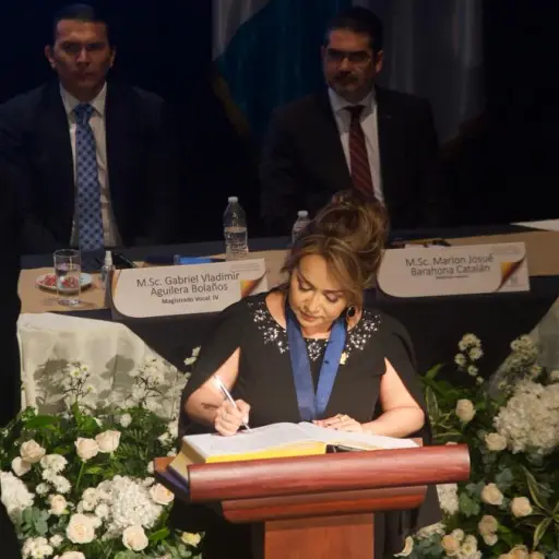 magistrada Irma Elizabeth Palencia Orellana asume como presidenta del Tribunal Supremo Electoral. / Foto: Omar Solís