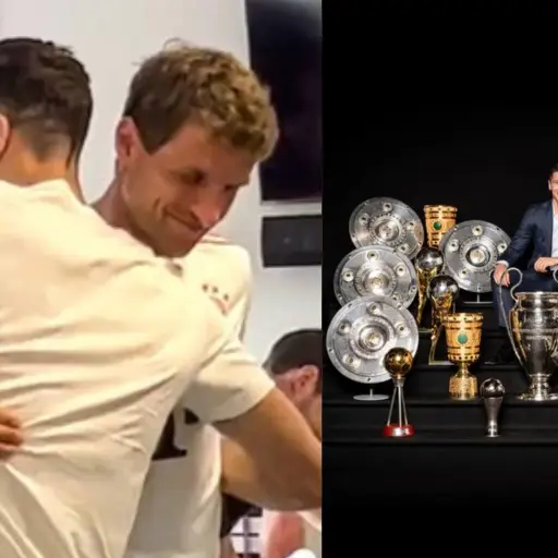 Lewandowski se despide del Bayern ,