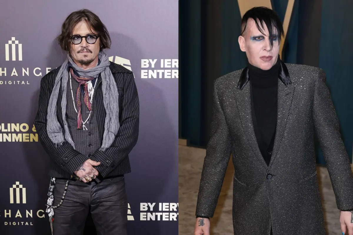 Johnny Depp y Marilyn Manson1, 