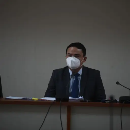 Juez Fredy Orellana. Foto de archivo.