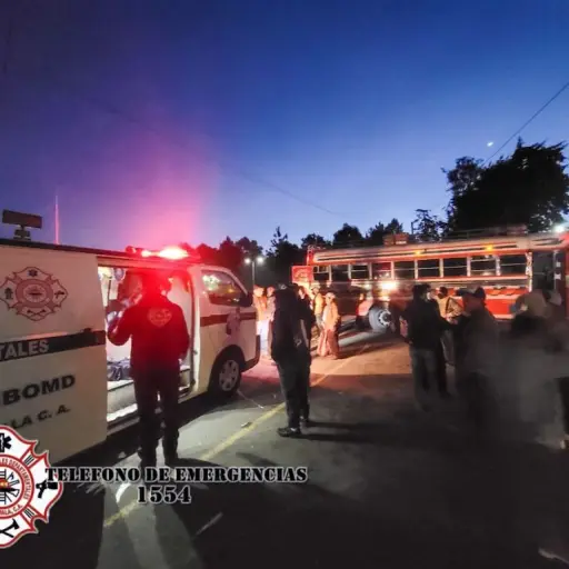 Foto: Bomberos Municipales Departamentales. 