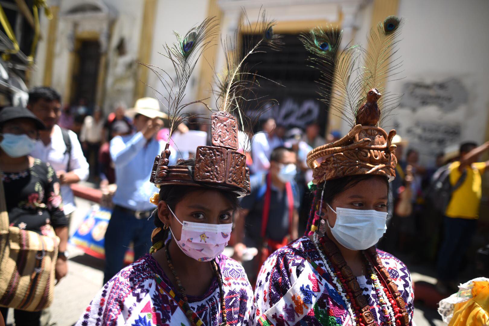 Autoridades campesinas protestan frente al Congreso-7 | 